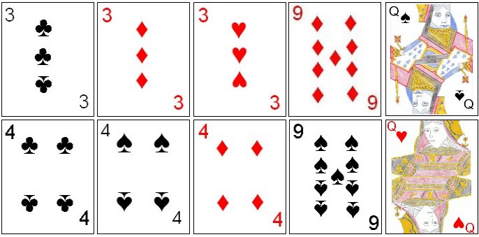Triplet sequence with pairs