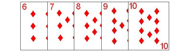 Straight Flush combination Straight Flush combination