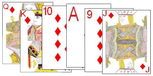 Alternate Card Ranking in a Royals call