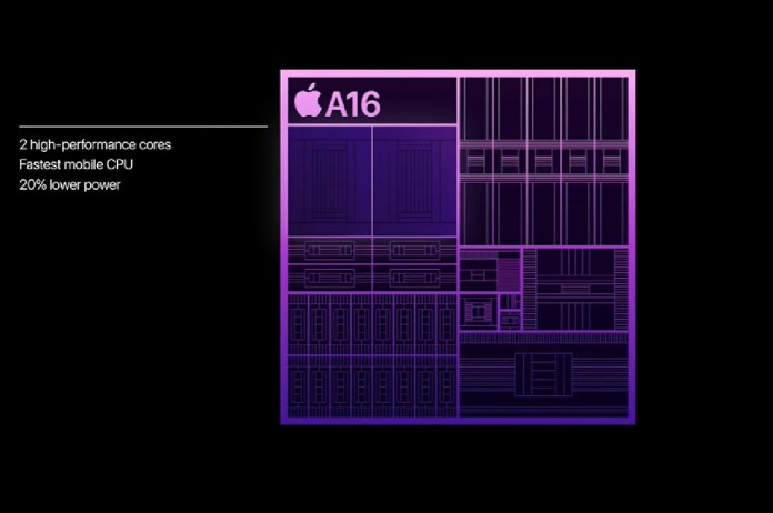 A16 Bionic Chipset