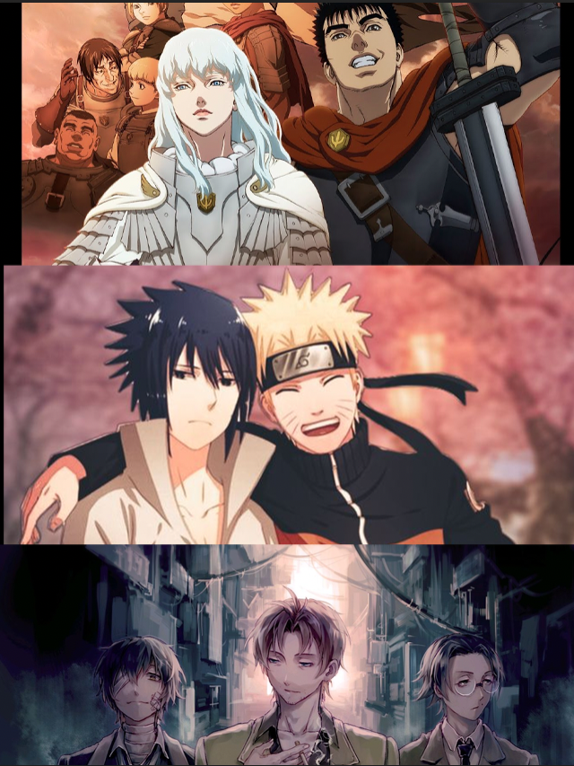 Friends-turned enemies in Anime