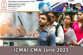 ICMAI CMA June 2023