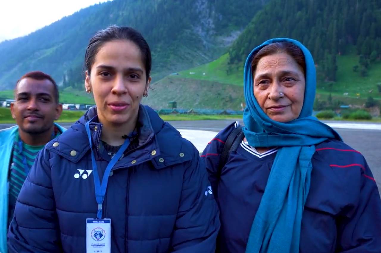 Saina Nehwal Amarnath
