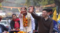 Raghav Chadha Gets Grand Welcome In Rajendra Nagar, Calls It His ‘Janmabhoomi & Karmabhoomi’