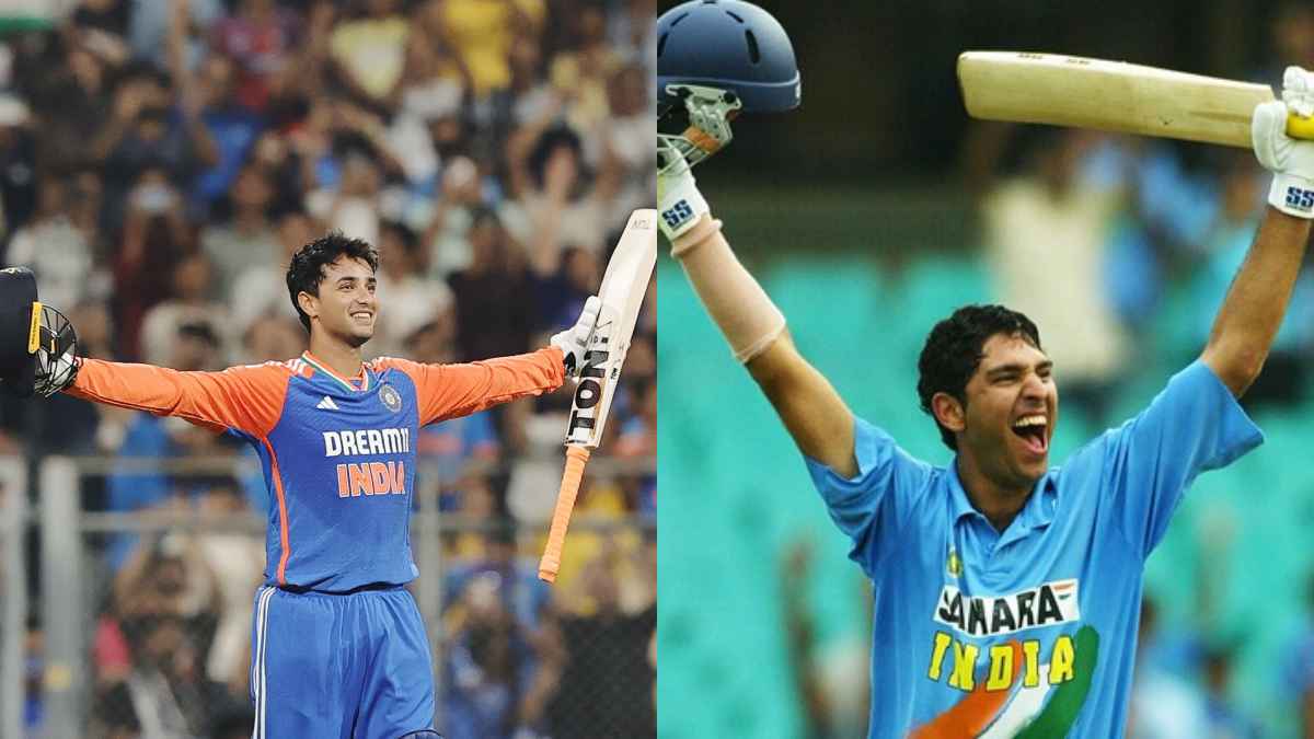 Abhishek Sharma scored 135 runs in just 54 balls against England