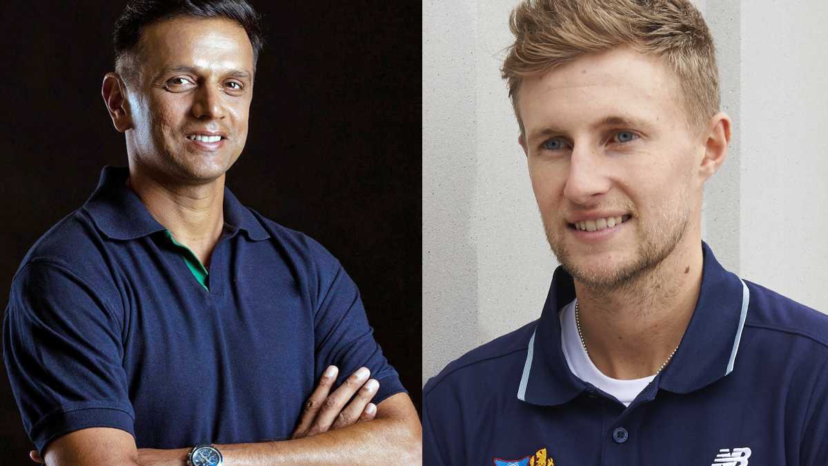 Rahul Dravid And Joe Root