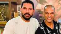 Yuvraj Singh and Shikhar Dhawan