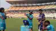Digvesh Rathi with Rishabh Pant and Sunil Narine