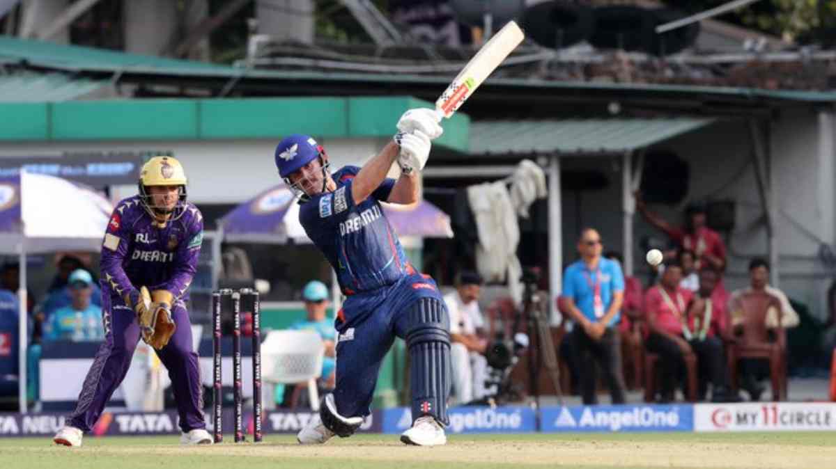 Mitchell Marsh smashed 81 runs against KKR