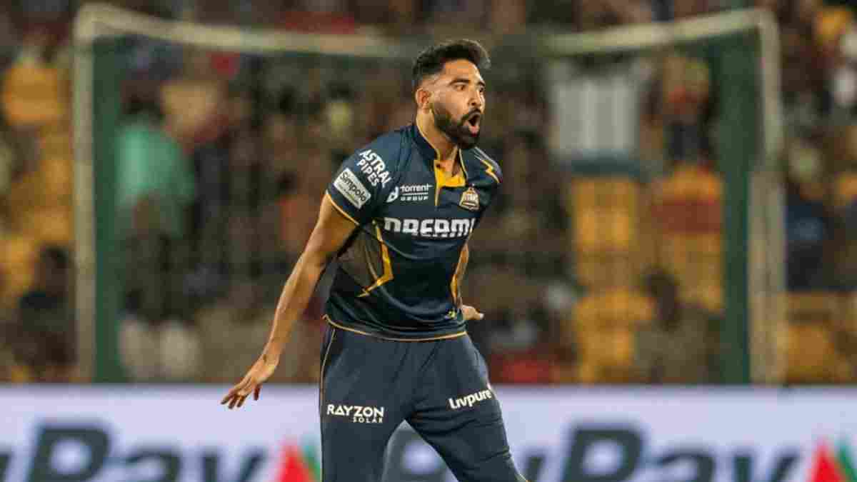 Mohammed Siraj took 3 wickets against RCB