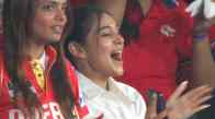 RJ Mahvash spotted at the PBKS Vs CSK match