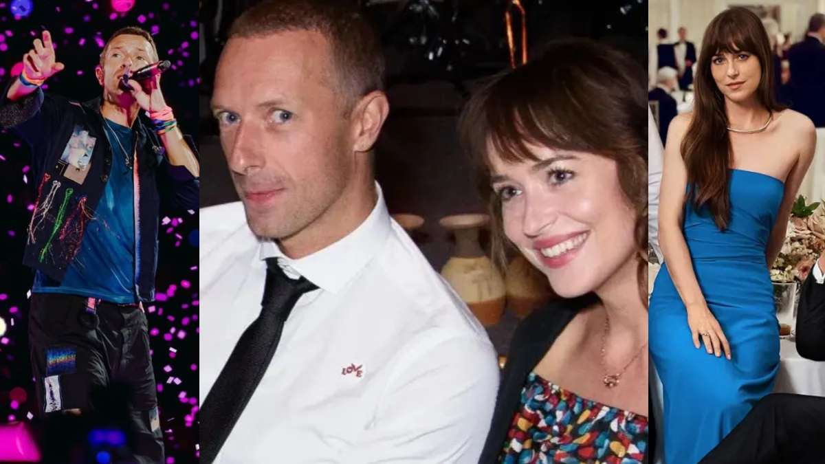 ‘We Love You’: Chris Martin Gives Nod to Dakota Johnson’s Film At Coldplay Concert Amid Breakup Rumours