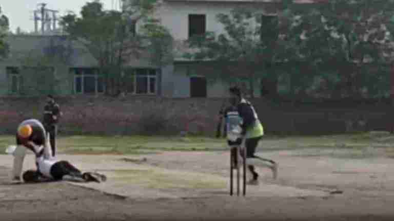 WATCH: Punjab Batter Dies On Pitch After Hitting Six! Viral Video Shock Fans