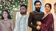 Indian cricketers with politician wives