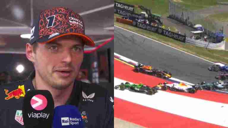 WATCH: F1 Star Max Verstappen out of Austrian Grand Prix After Crash With Andrea Kimi Antonelli