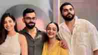 Nikhil Sosale with Virat Kohli and Anushka Sharma