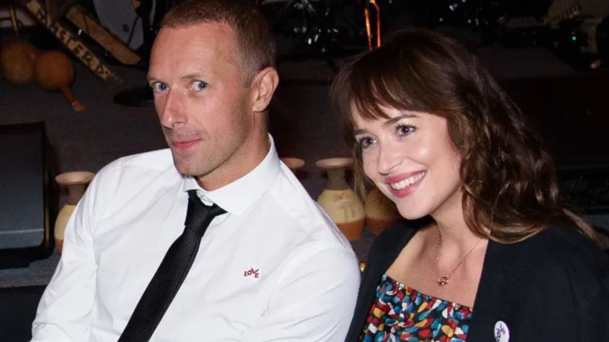 Chris Martin and Dakota Johnson break up (Image Courtesy: @PopBase/X)