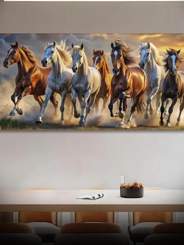 7 Running Horses In Your Home : Speedy Success & Endless Prosperity