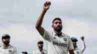 Mohammed Siraj takes a five-wicket haul