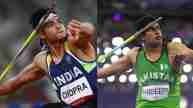 Neeraj Chopra and Arshad Nadeem