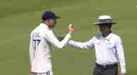Shubman Gill unhappy with the ball replacement