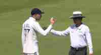 Shubman Gill unhappy with the ball replacement