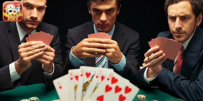 Actual Teen Patti Variations playing with 3 other men image